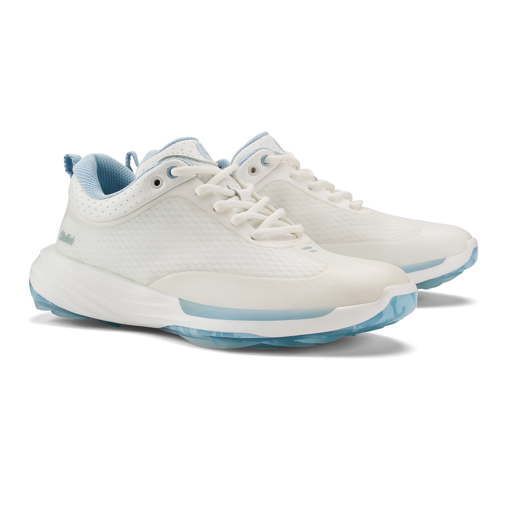 Mākena Women’s Waterproof Golf Shoes - Bright White | OluKai Women