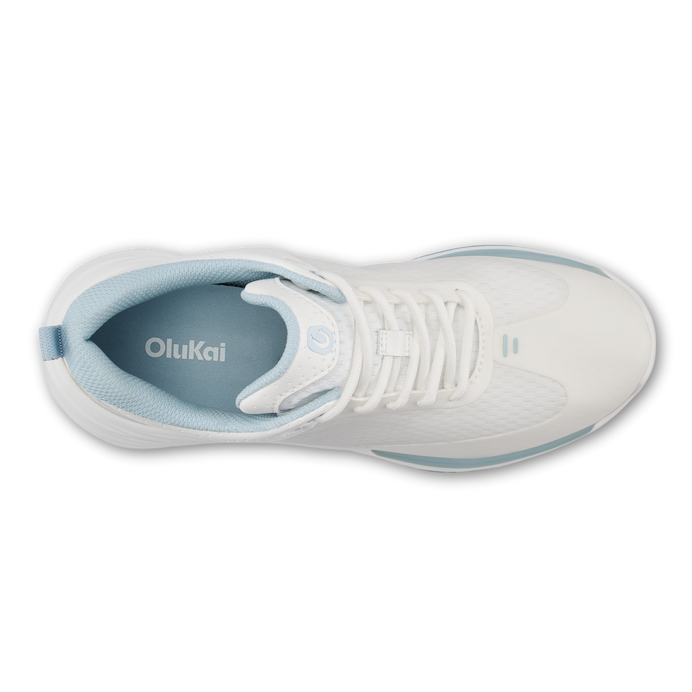 Mākena Women’s Waterproof Golf Shoes - Bright White | OluKai Women