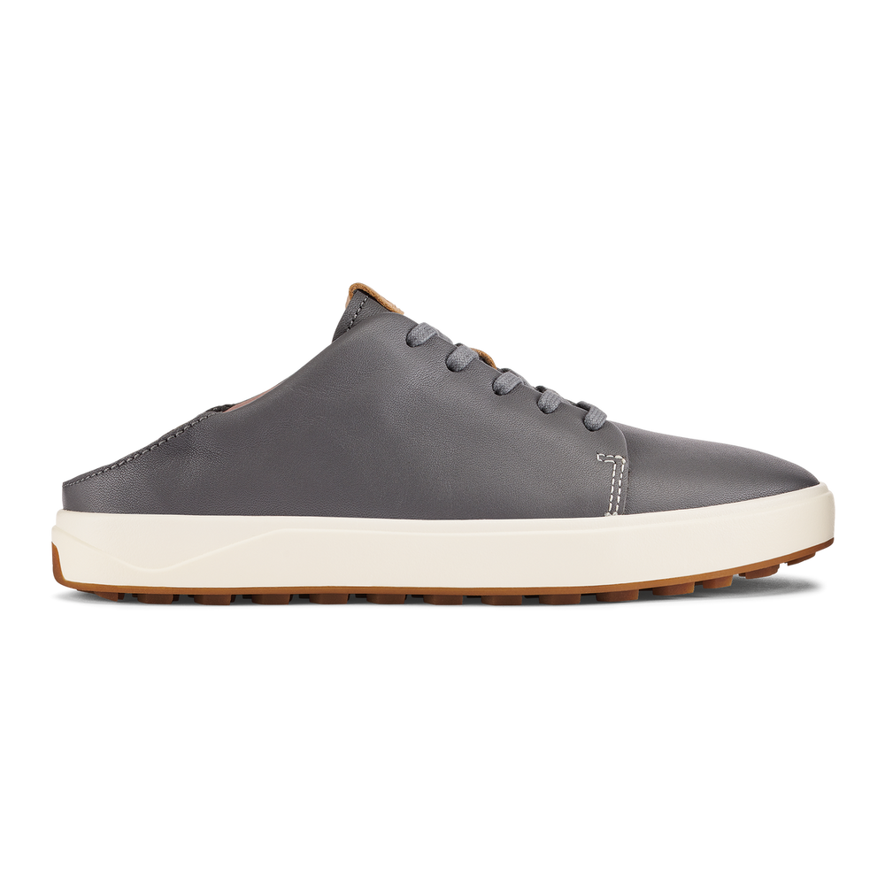 Wailea Women’s Waterproof Leather Golf Shoes - Stone | OluKai Women