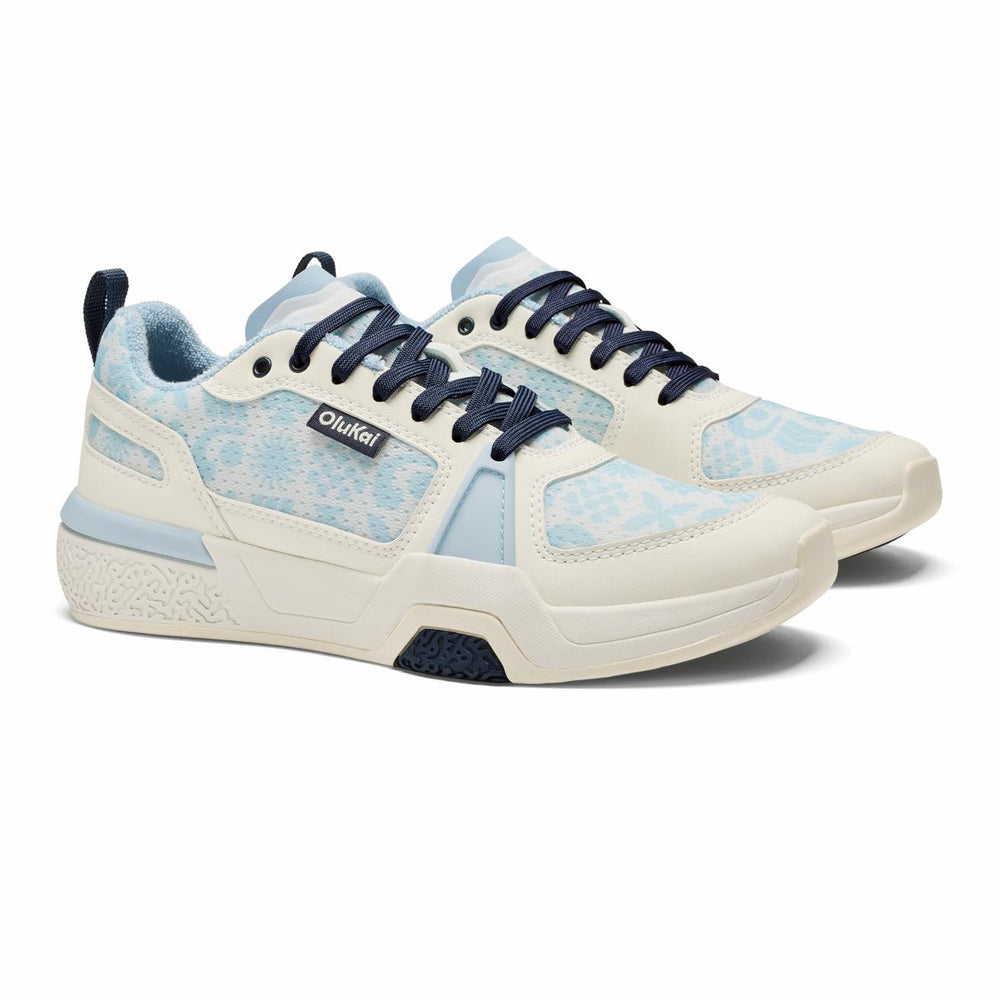 Olukai ‘Anau Pickleball Shoes - Bright Sky / Pa‘i | Women Court