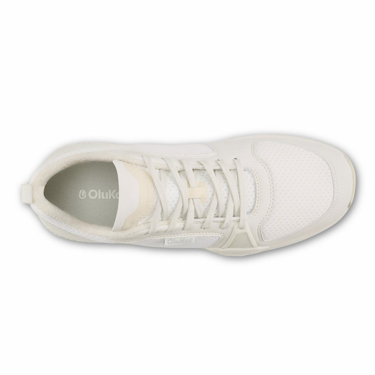 Olukai ‘Anau Pickleball Shoes - Bright White | Men Court
