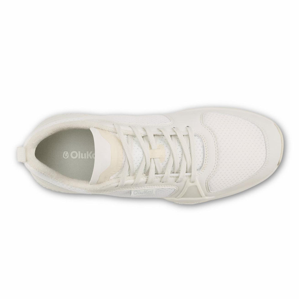 Olukai ‘Anau Pickleball Shoes - Bright White | Men Court