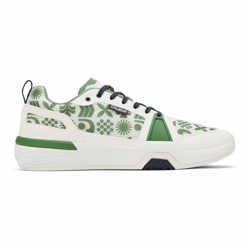Olukai ‘Anau Pickleball Shoes - Kapa / Leaf | Men Court