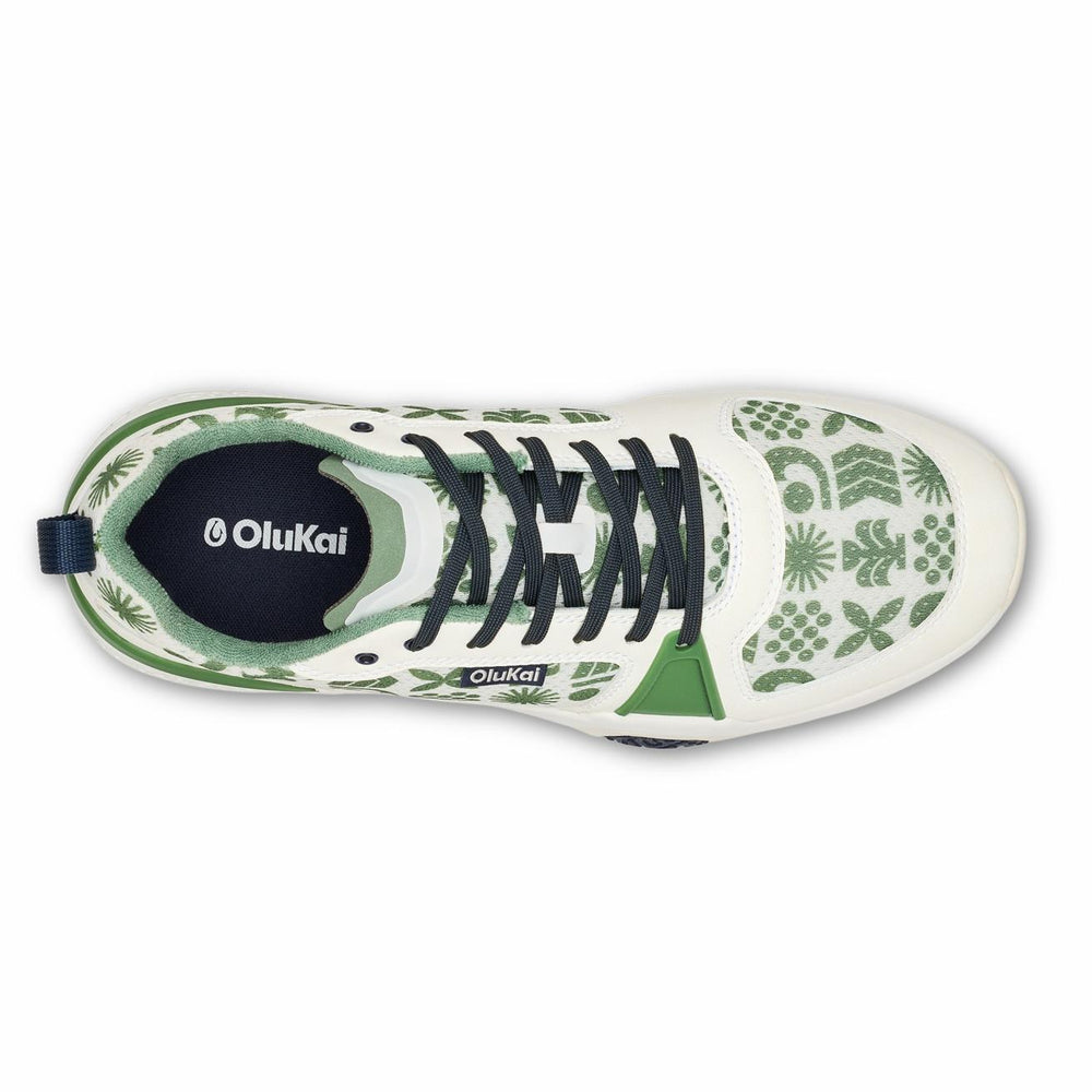 Olukai ‘Anau Pickleball Shoes - Kapa / Leaf | Men Court