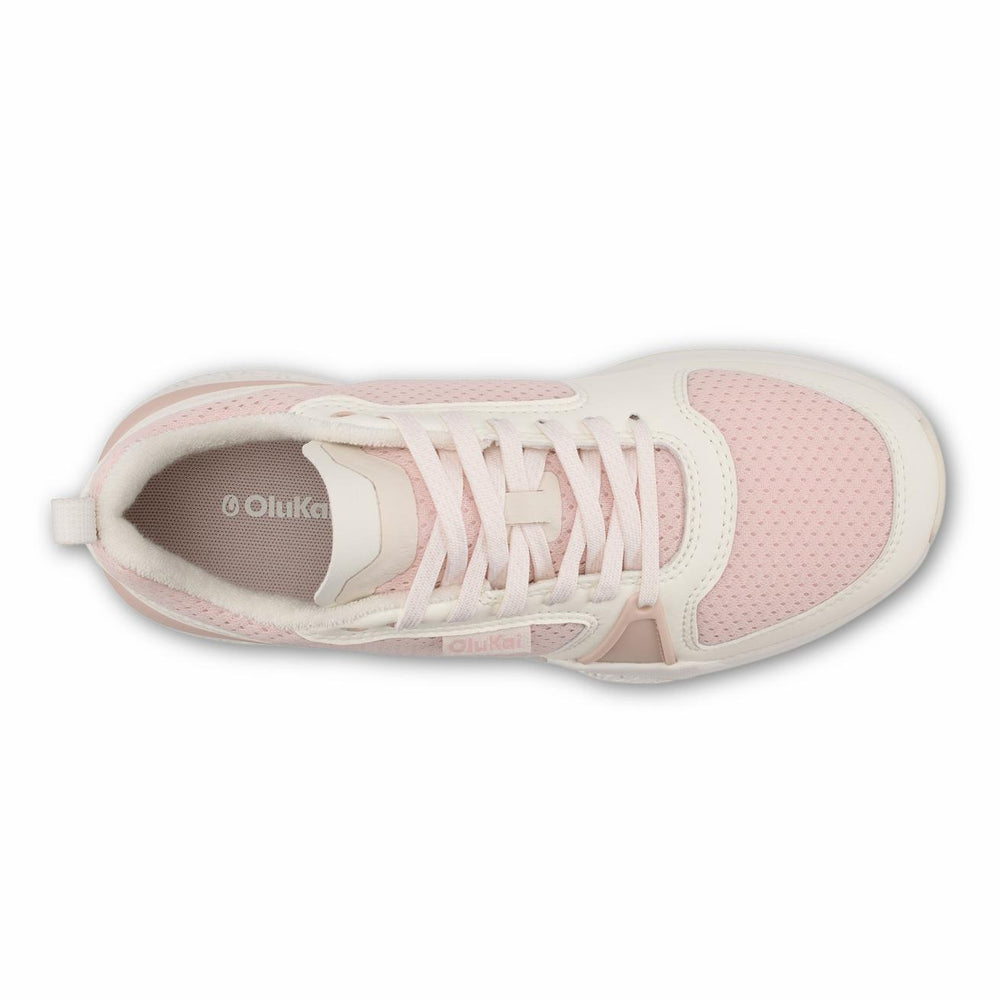 Olukai ‘Anau Pickleball Shoes - Rose Dust / Bright White | Women Court