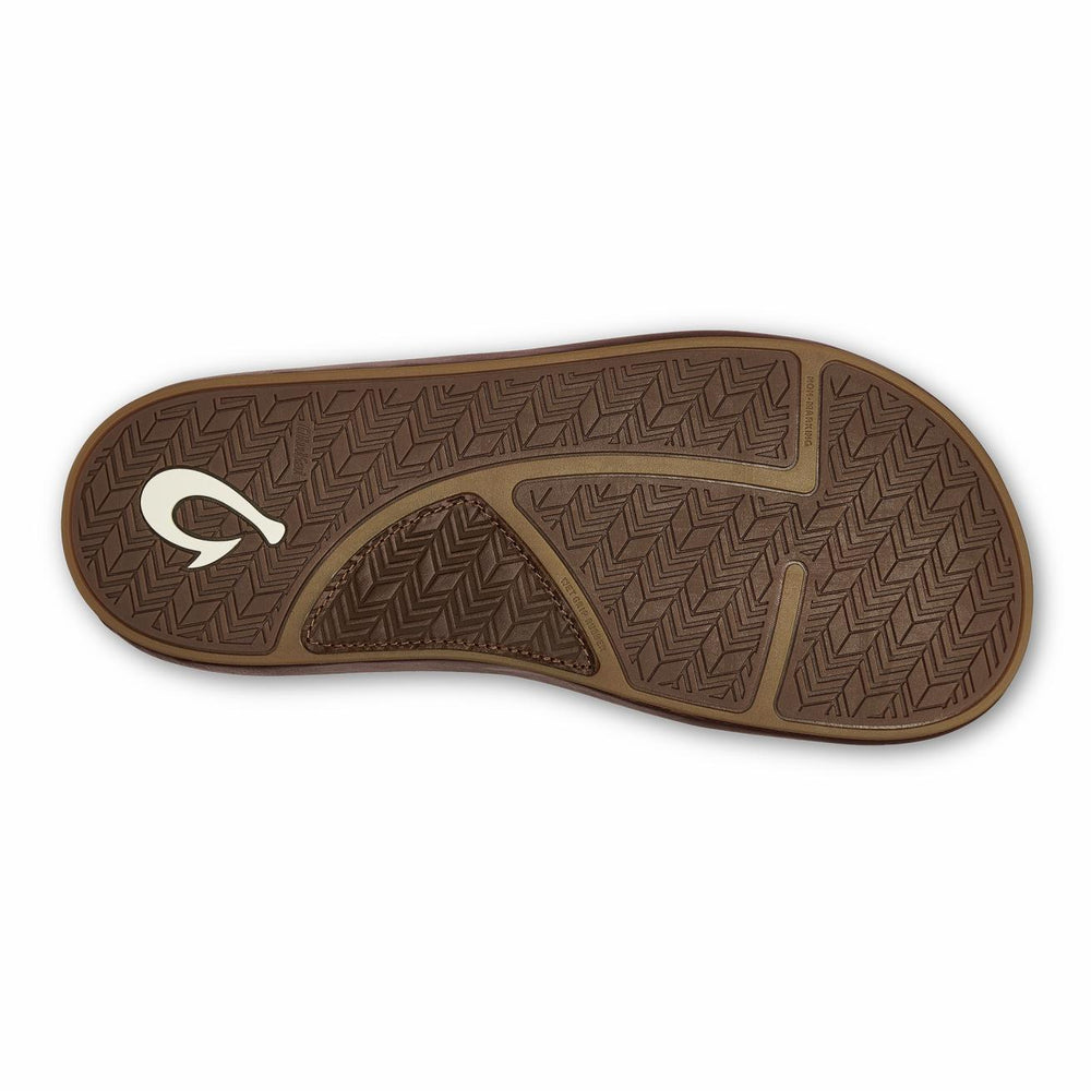 Olukai ‘Ilikai Leather Sandals - Toffee | Men Leather