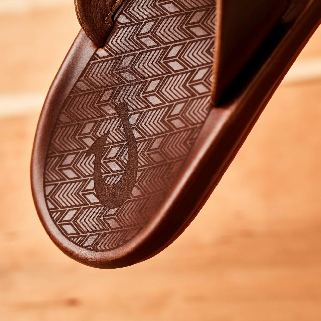 Olukai ‘Ilikai Leather Sandals - Toffee | Men Leather