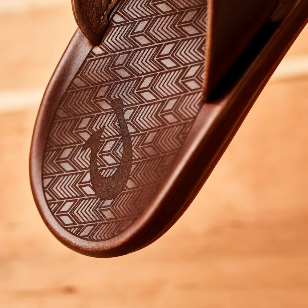 Olukai ‘Ilikai Leather Sandals - Toffee | Men Leather