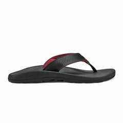 Olukai ‘Imaka Water-Ready Beach Sandals - Black | Men Water-Friendly