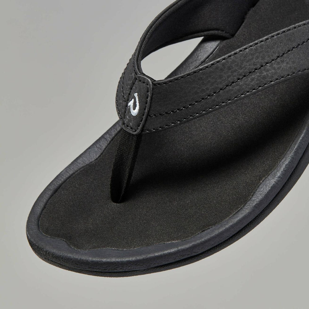 Olukai ‘Ohana Best Selling Beach Sandals - Black | Women Water-Friendly