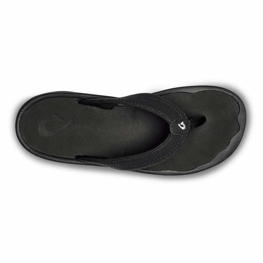 Olukai ‘Ohana Best Selling Beach Sandals - Black | Women Water-Friendly