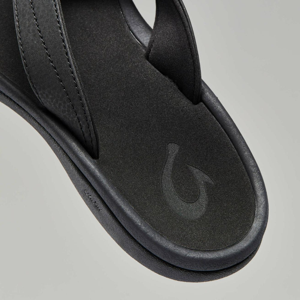 Olukai ‘Ohana Best Selling Beach Sandals - Black | Women Water-Friendly