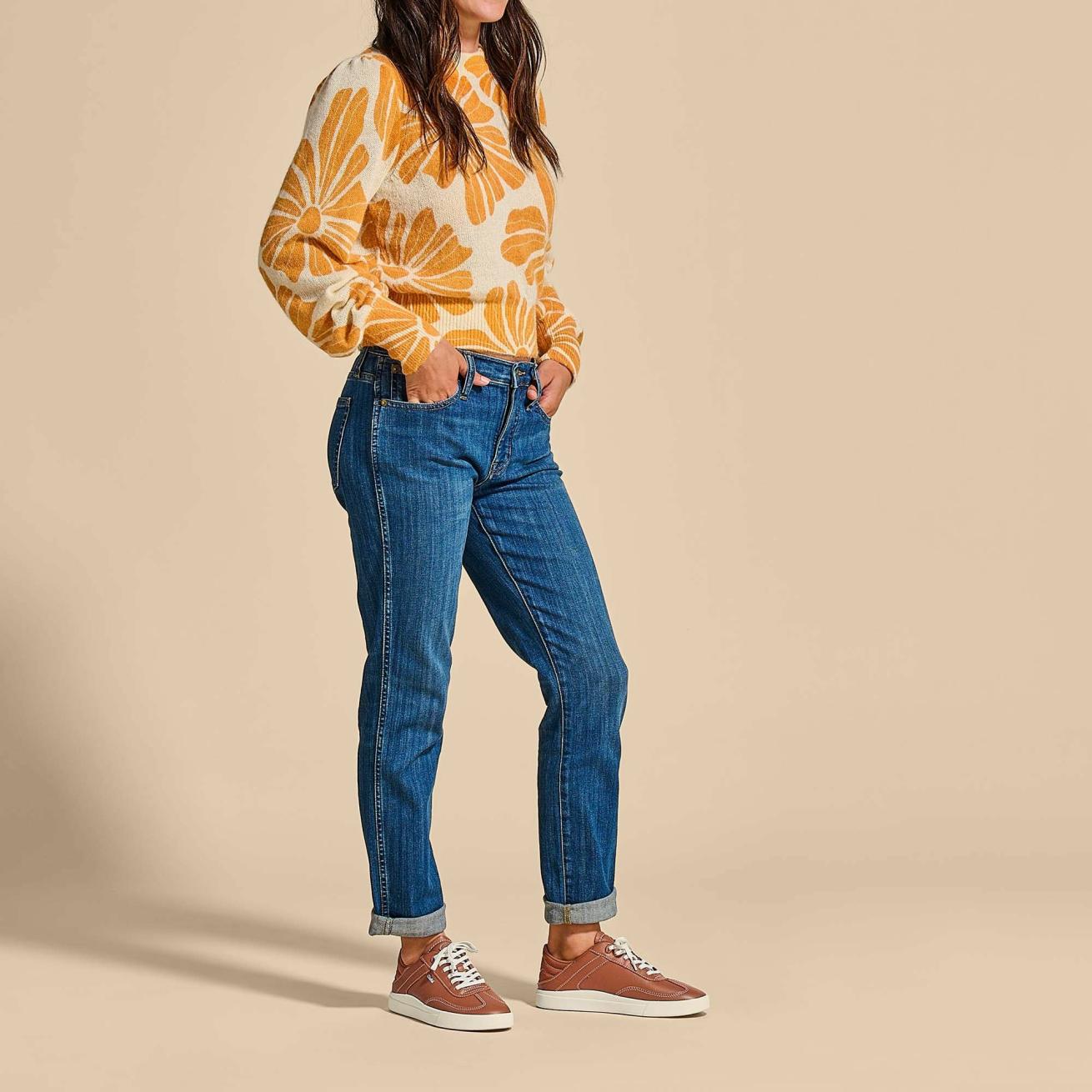 Olukai Hā‘upu Leather Sneakers - Fox | Women Leather