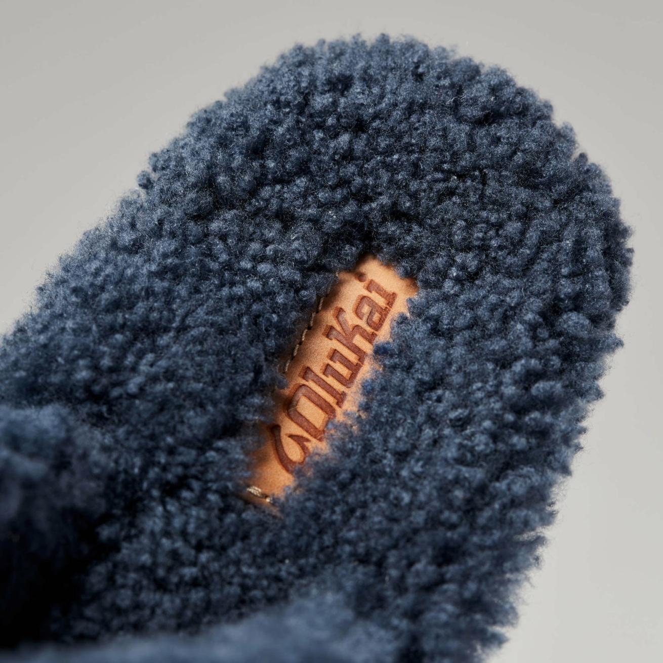 Olukai Hila Heu Slide Slipper Sandals - Moonlit Ocean | Women Cold Weather