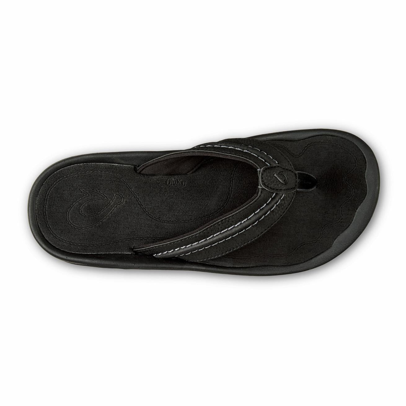 Olukai Hokua Beach Sandals - Dark Wood | Men Water-Friendly
