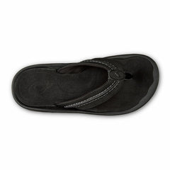 Olukai Hokua Beach Sandals - Dark Wood | Men Water-Friendly