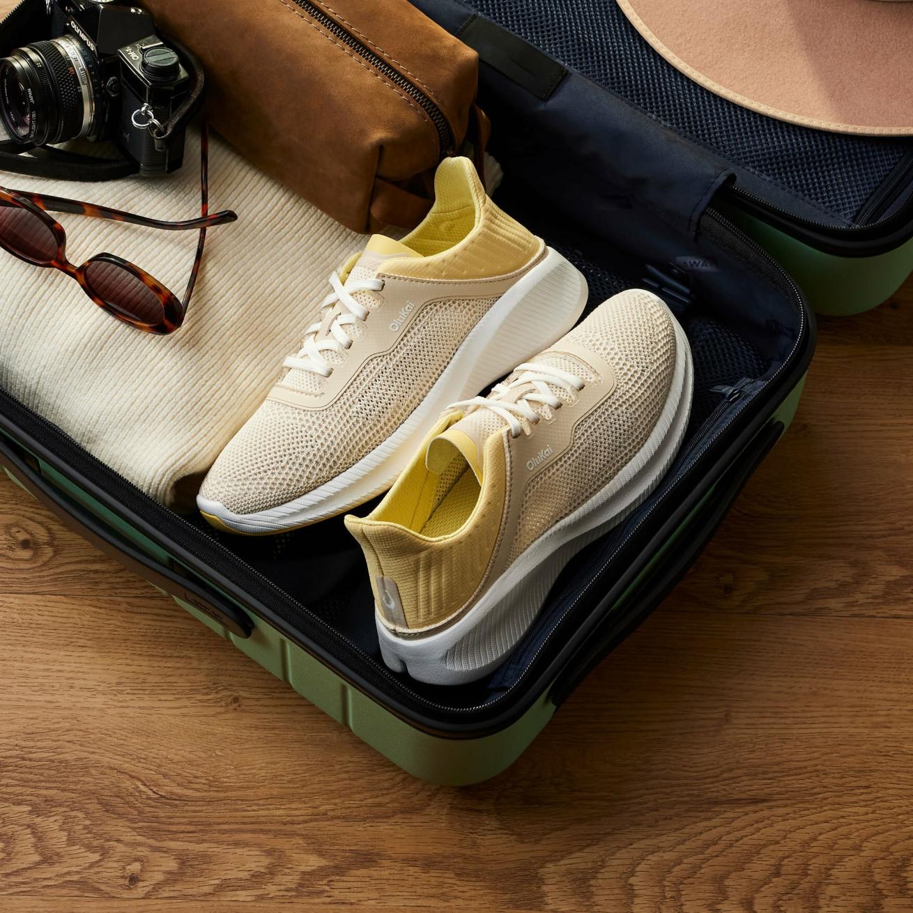 Olukai Island Hopper Travel Shoes - Puka / Honey | Women Sneakers