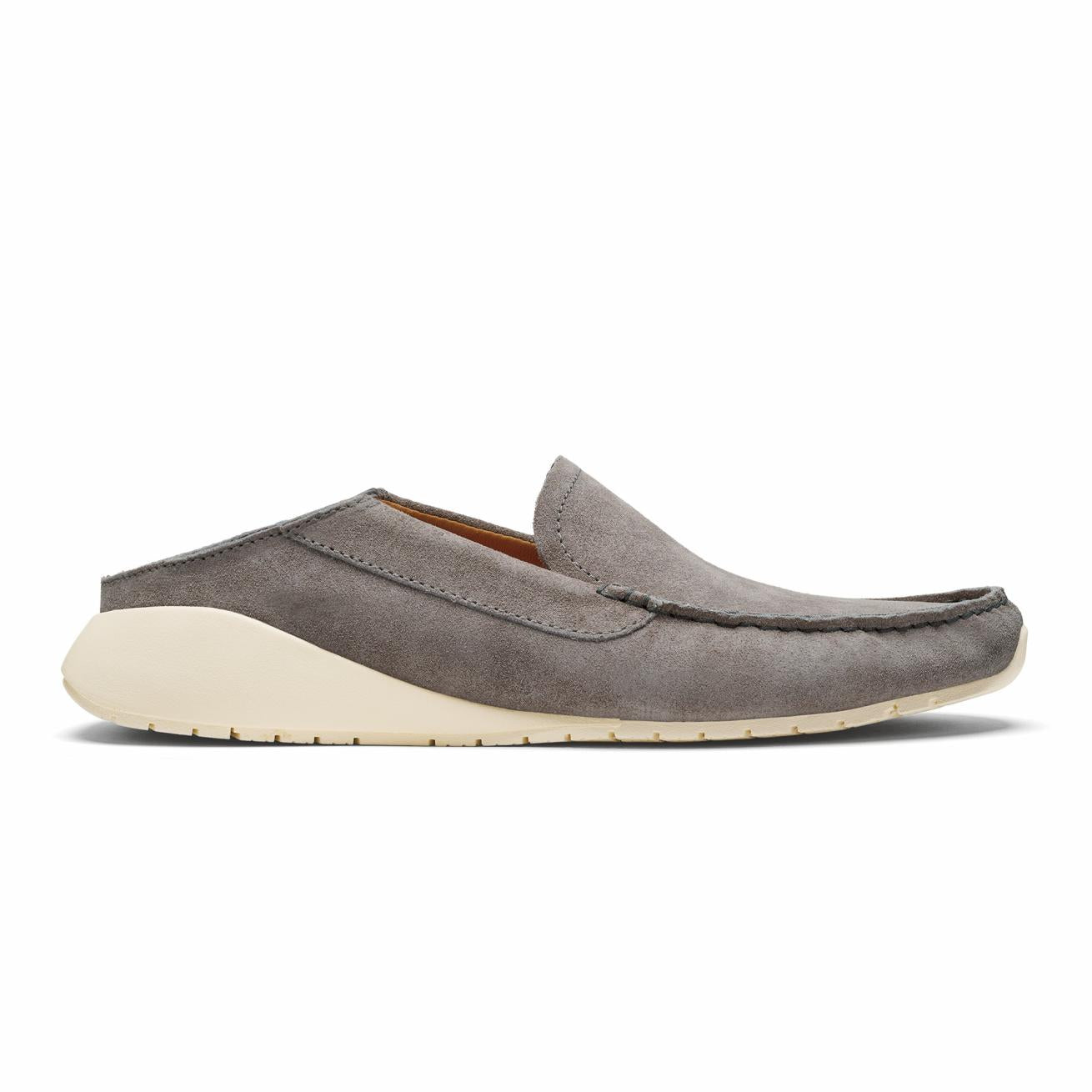 Olukai Ka‘a Loafer Italian Suede Shoes - Brown Sugar | Men Leather