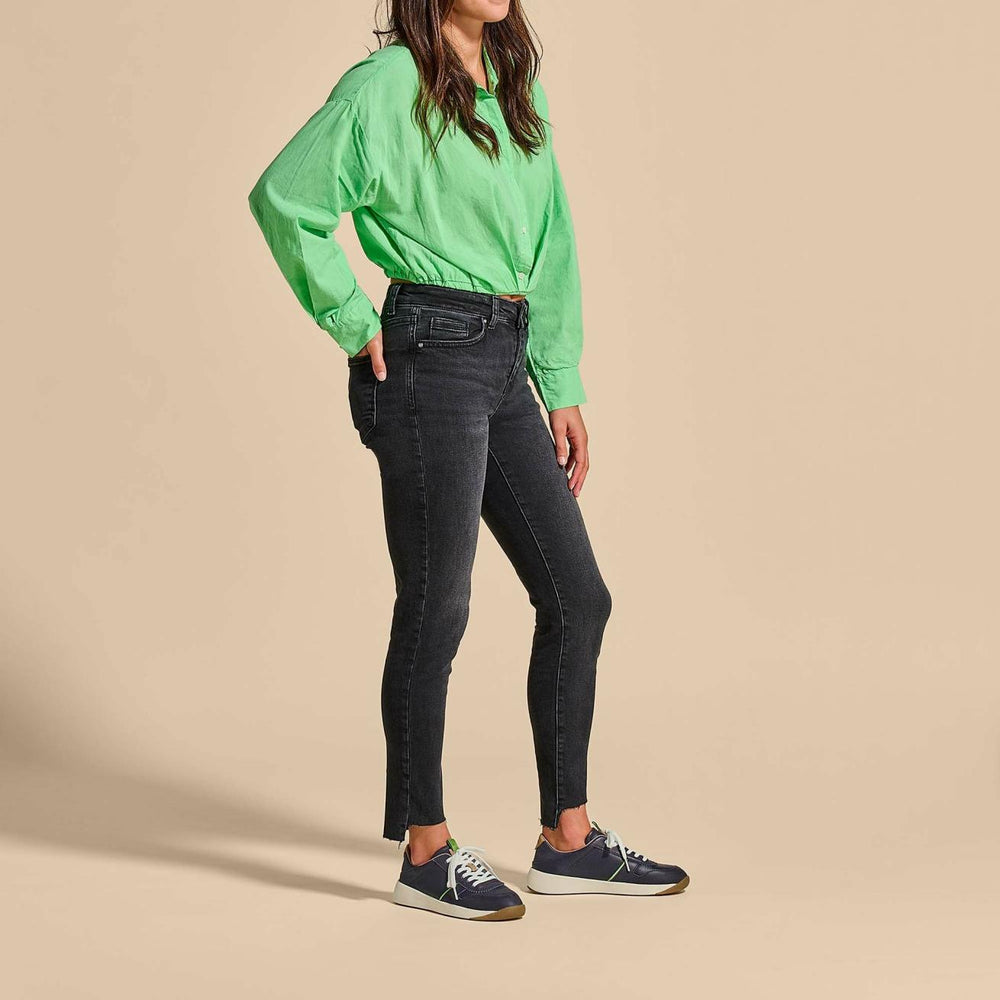 Olukai Kaulele Leather Sneakers - Trench Blue | Women Sneakers