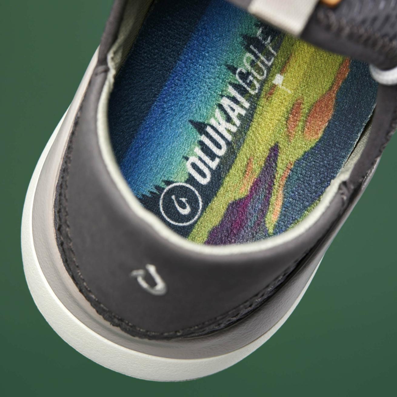 Olukai Kawela Golf Shoes - Pavement / Mist Grey | Women Golf