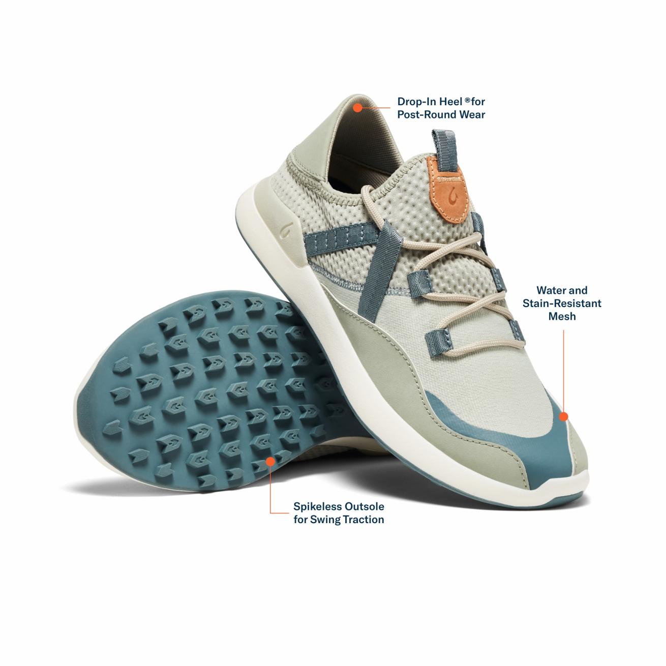 Olukai Kawela - Golf Shoes - Sage / Dusk | Women Golf