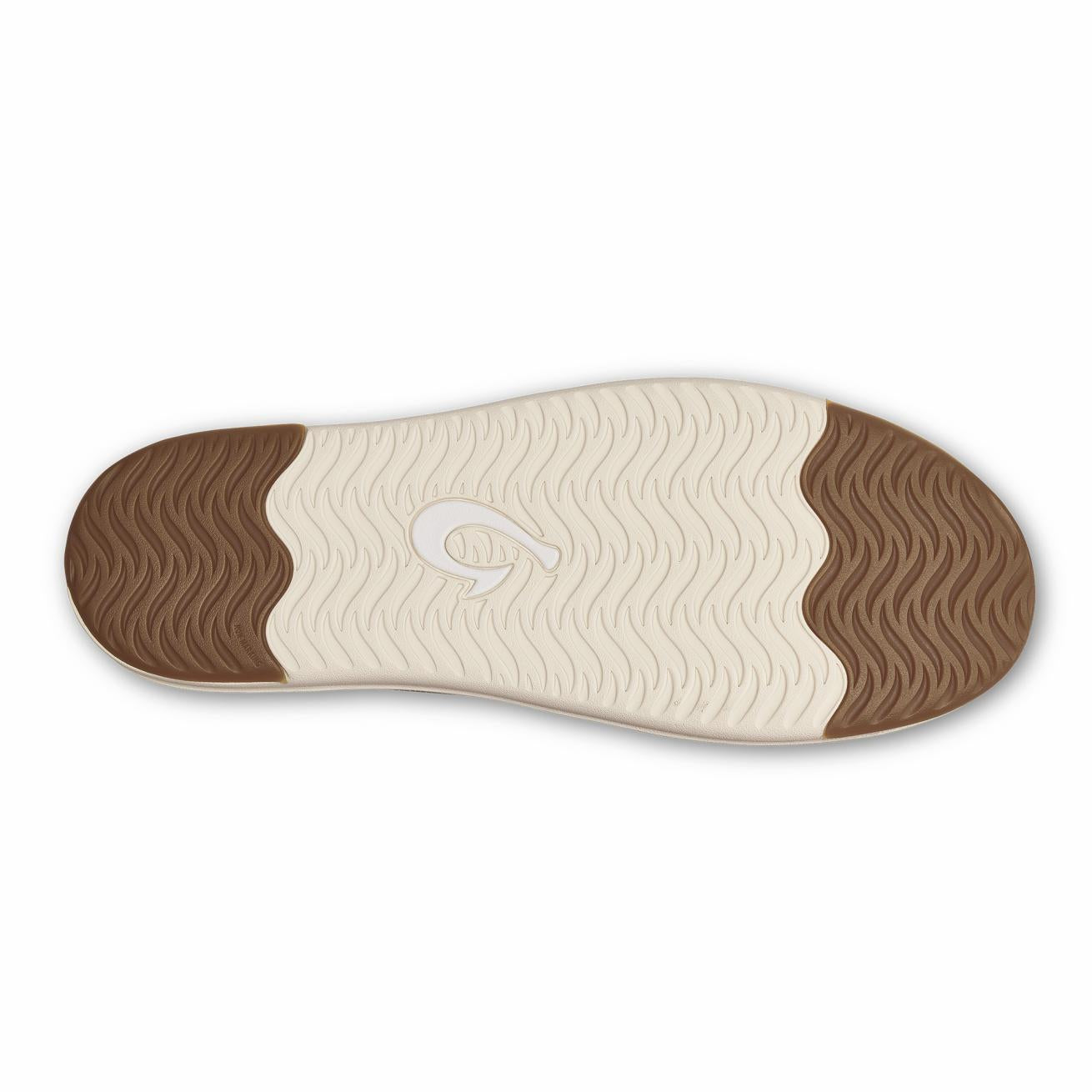 Olukai Kākaha Leather Slip-On Shoes - Dark Java | Men Leather