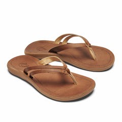 Olukai Kāpehe Luana Leather Sandals - Sahara | Women Leather