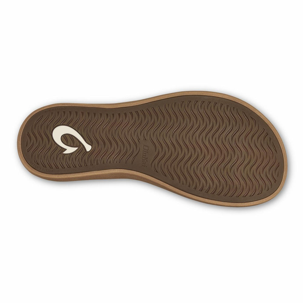 Olukai Kāpehe Luana Leather Sandals - Sahara | Women Leather