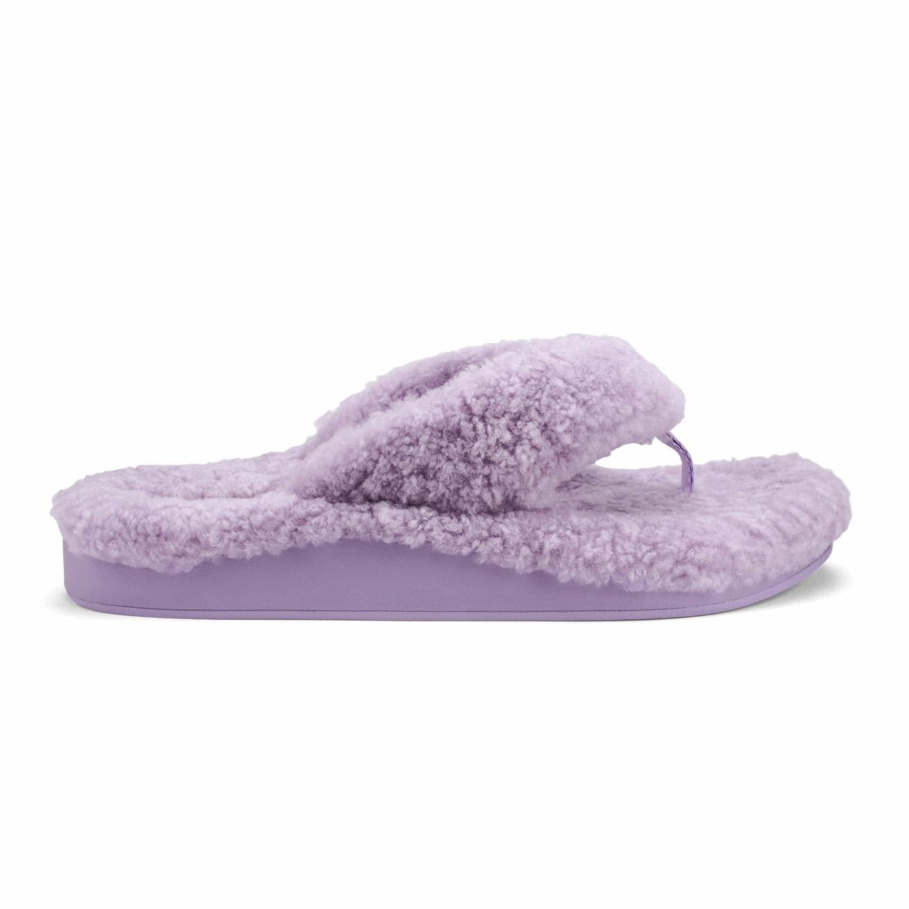 Olukai Kīpe'a Heu Flip Flop Slippers - Lilac | Women Warm Weather