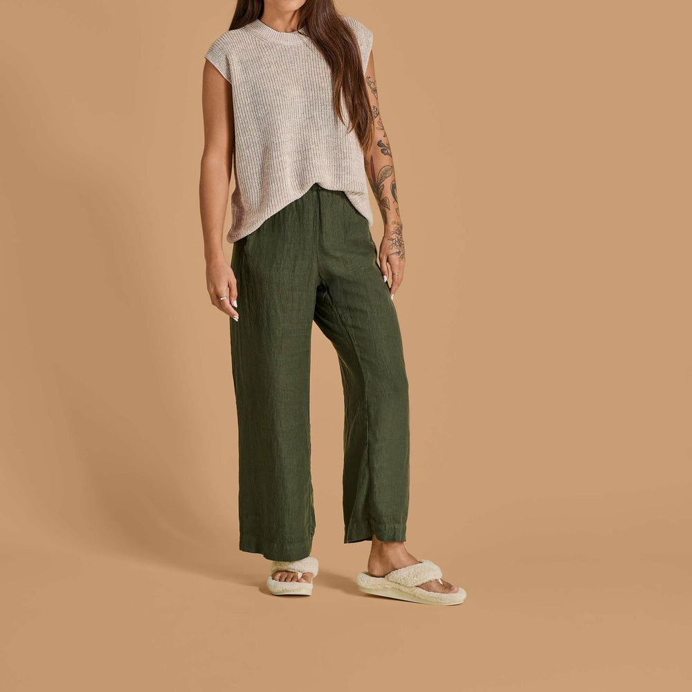 Olukai Kīpe'a Heu Flip Flop Slippers - Tapa | Women Warm Weather