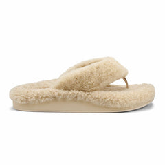 Olukai Kīpe'a Heu Flip Flop Slippers - Tapa | Women Warm Weather