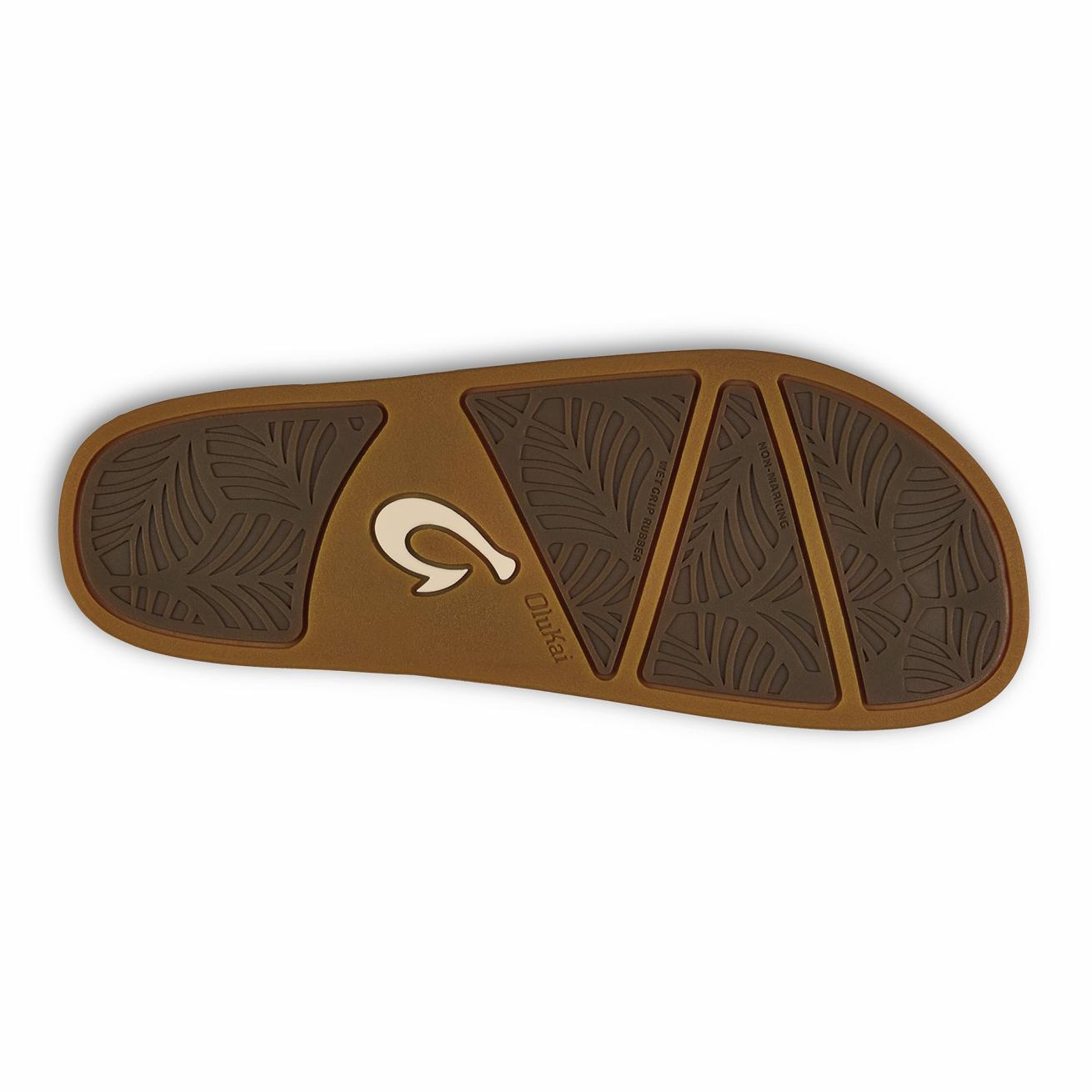 Olukai Kīpe‘a Lipi Leather Sandals - Bubbly | Women Leather