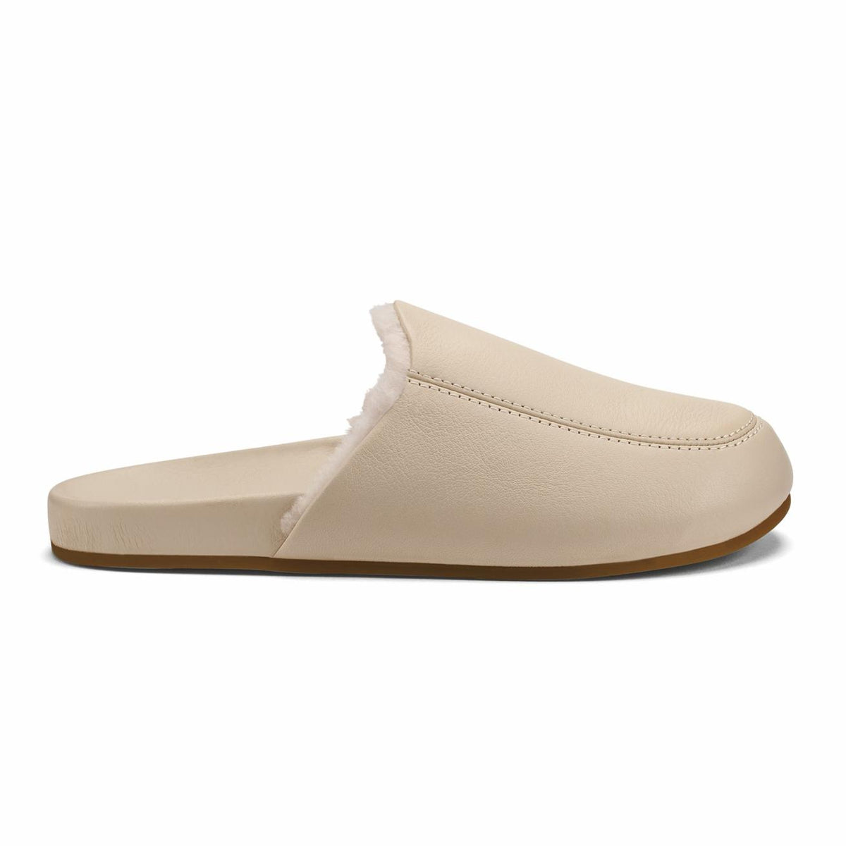 Olukai Kōnea Leather Slipper Mules - Bone &ndash; OluKai | Women Warm Weather