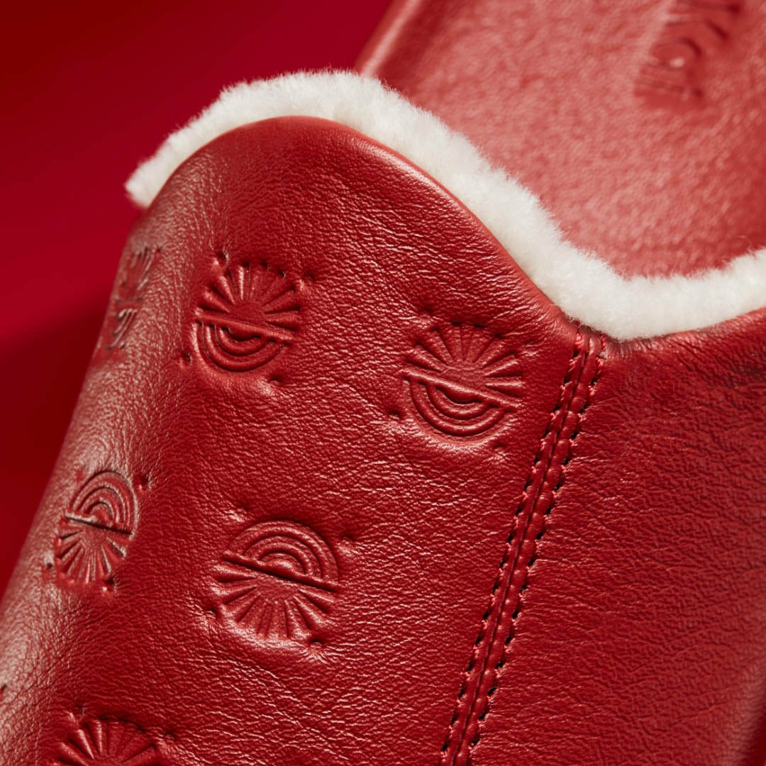 Olukai Kōnea Leather Slipper Mules - Dark Rust | Women Warm Weather