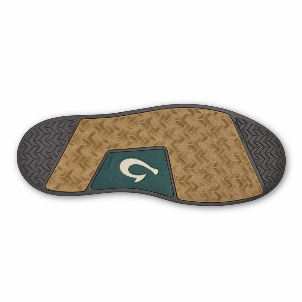 Olukai Kekaha Chukka Boots - Pavement / Off White | Men Waterproof