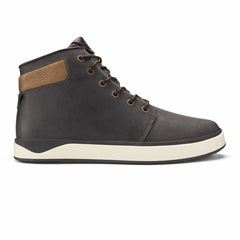 Olukai Kekaha Chukka Boots - Pavement / Off White | Men Waterproof