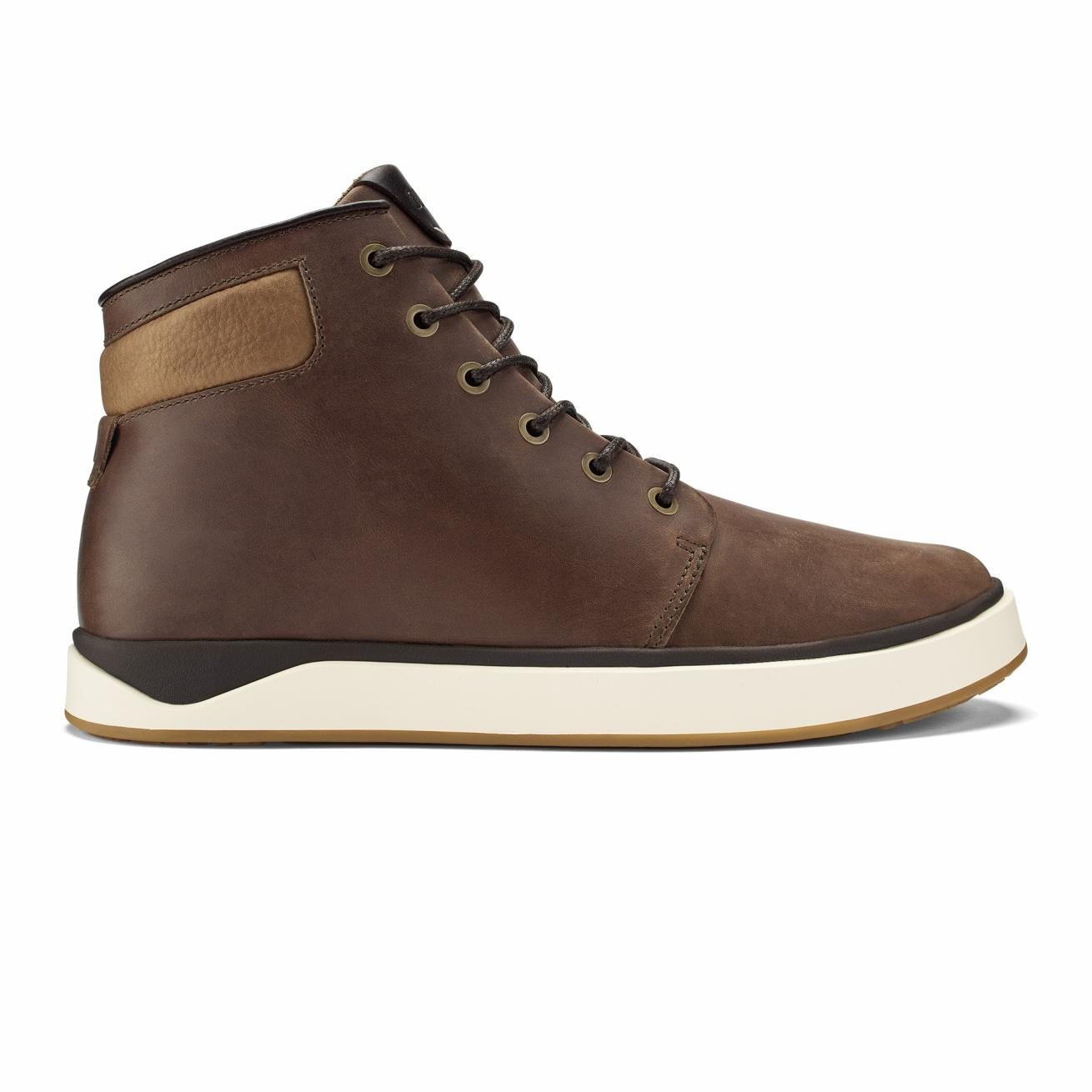 Olukai Kekaha Chukka Boots - Toffee / Off White | Men Leather