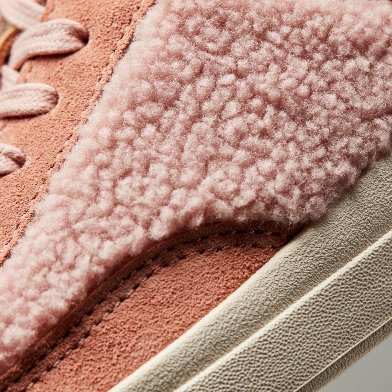 Olukai Kīlea Heu Fuzzy Sneakers - Pink Clay / Cork | Women Sneakers
