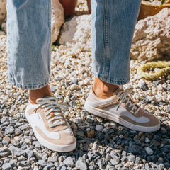 Olukai Kīlea Sneaker Shoes - Tan / Tapa | Women Sneakers