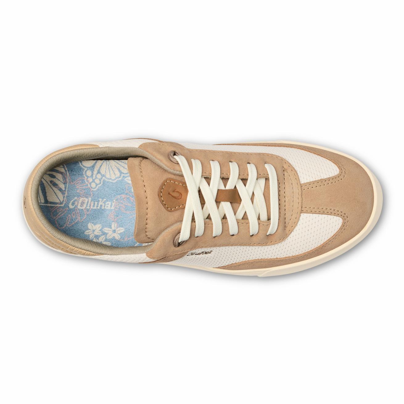 Olukai Kīlea Sneaker Shoes - Tan / Tapa | Women Sneakers
