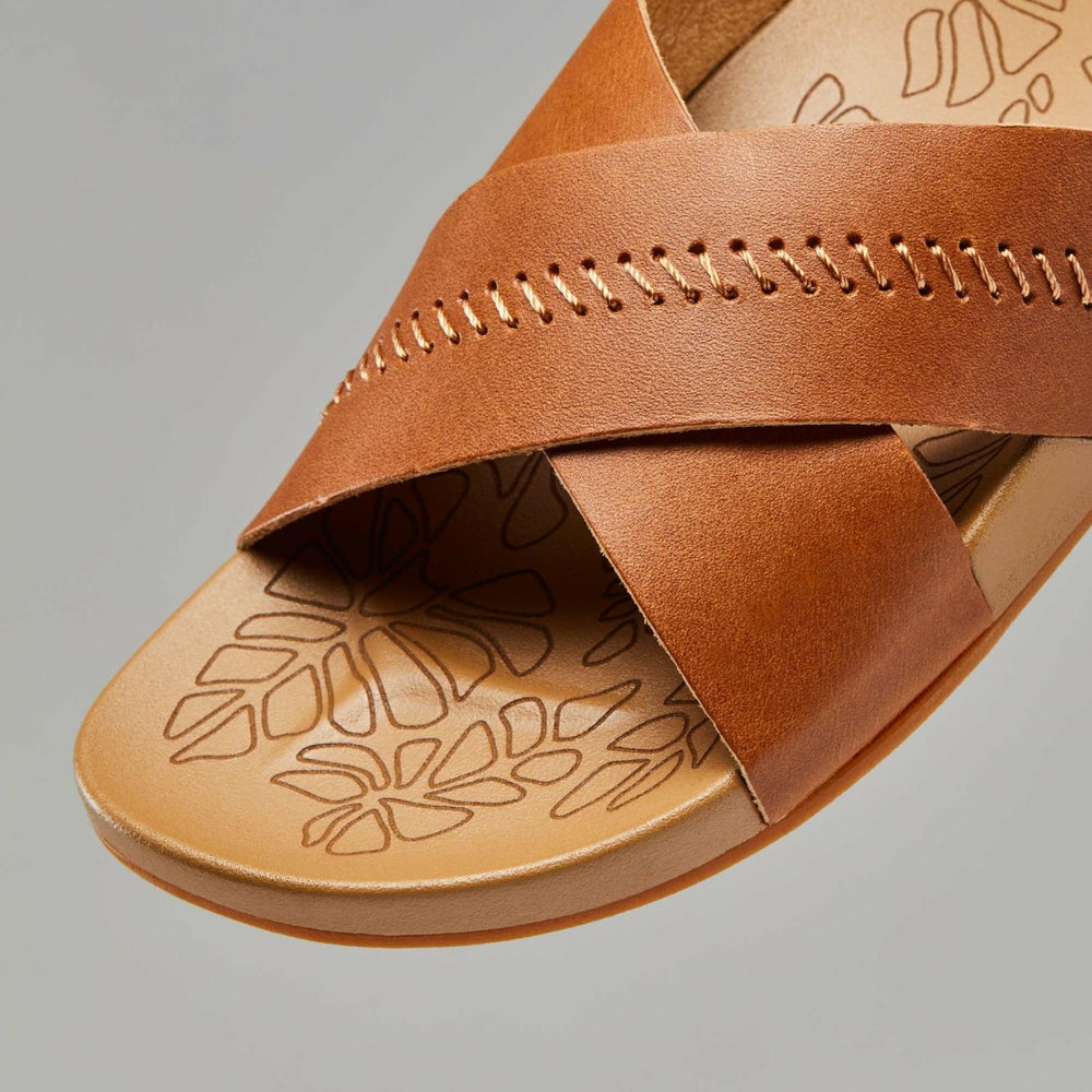 Olukai Kipe‘a ‘Olu Slide Sandals - Sahara | Women Slides