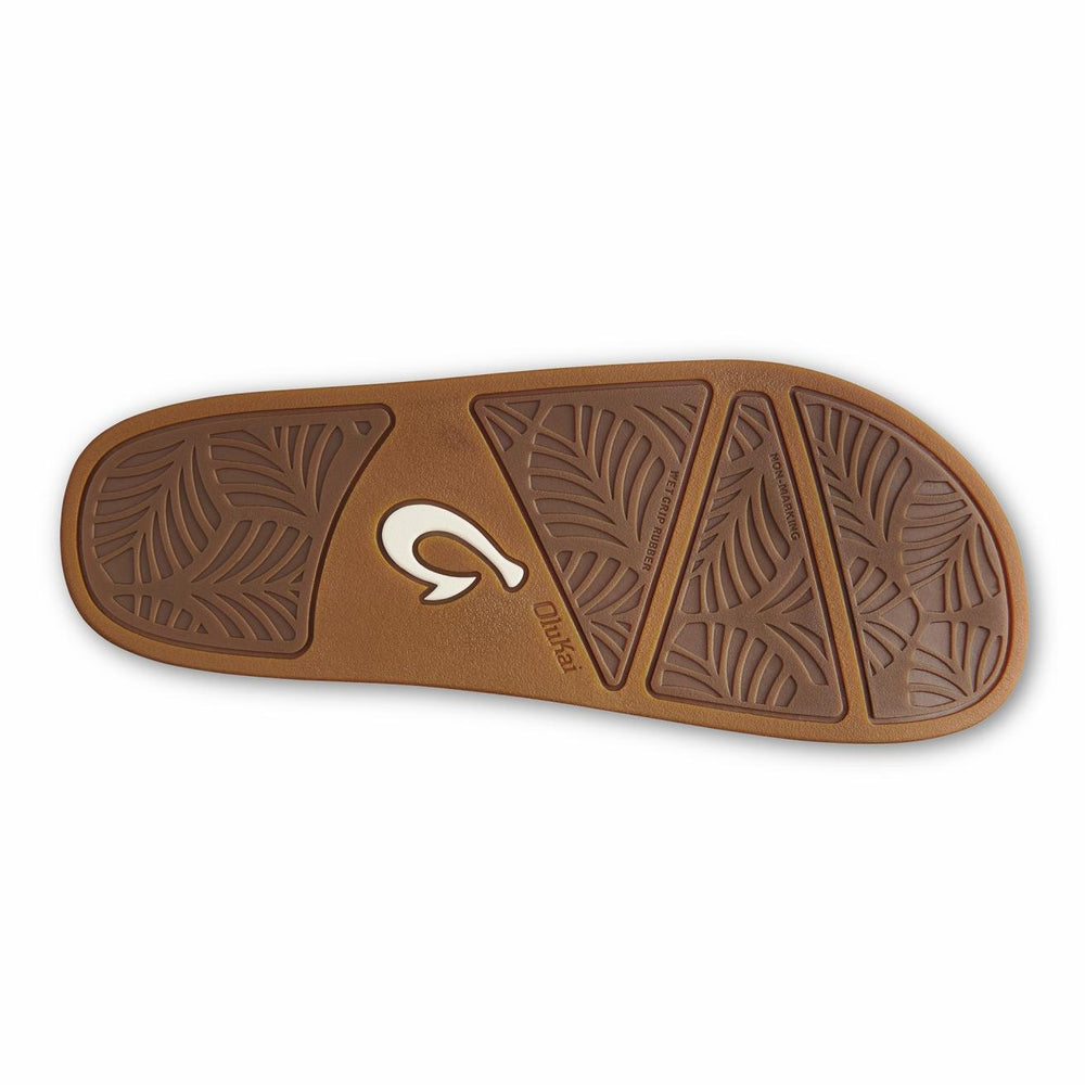 Olukai Kipe‘a Heu Flip Flop Slippers - Storm | Women Cold Weather
