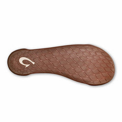 Olukai Kipuka Hulu Leather Slippers - Natural | Men Indoor/Outdoor