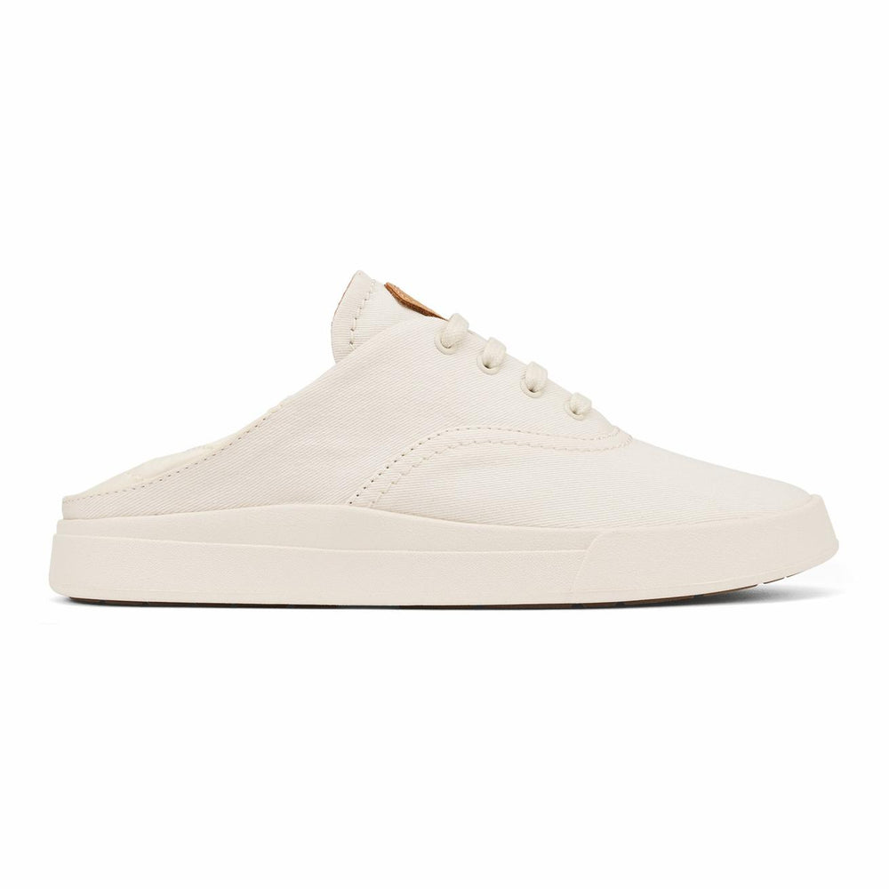 Olukai Kohu Lightweight Canvas Sneakers - Off White | Women Sneakers