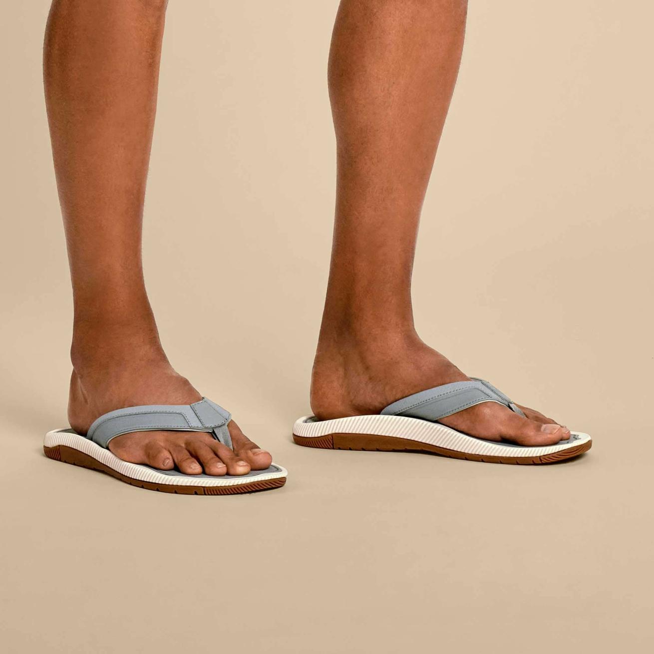 Olukai Kūkulu Water-Resistant Beach Sandals - Poi | Men Water-Friendly