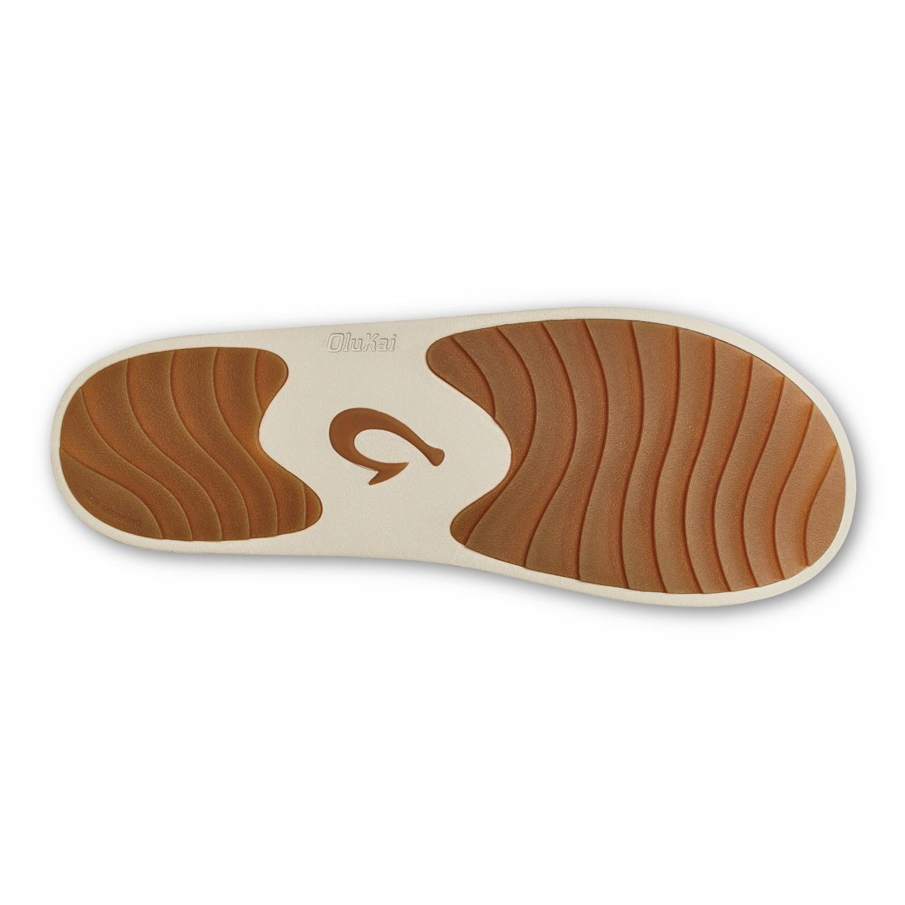 Olukai Ku‘i Slip-On Slippers - Tan / Bone | Women Arch Support
