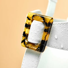 Olukai La‘i T-Bar Strappy Sandals - White | Women Water-Friendly