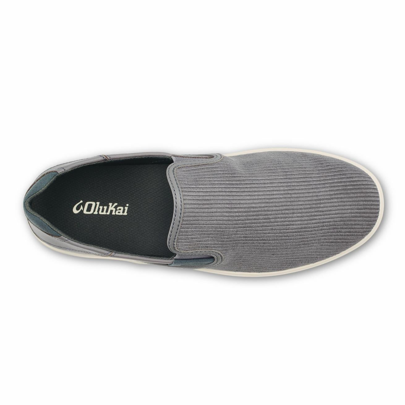 Olukai Lae‘ahi Kapa Slip-On's - Graphite / Dark Shadow | Men Slip-On