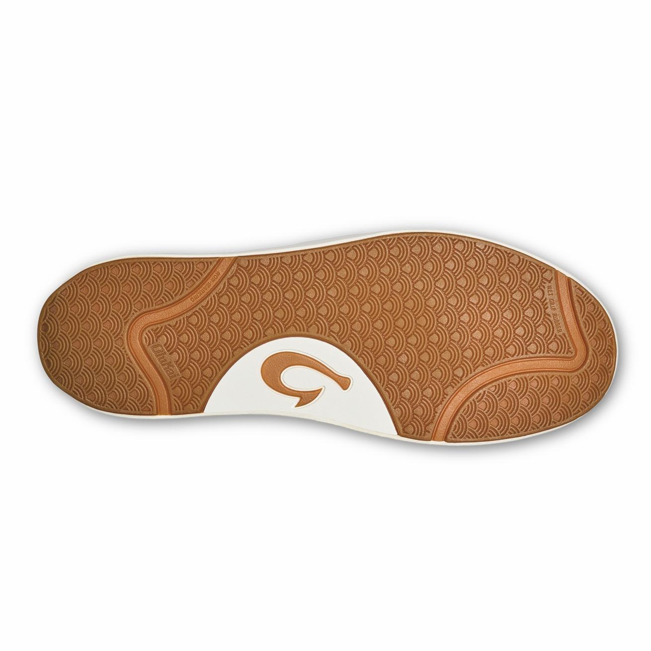 Olukai Lae‘ahi Lī ‘Ili Leather Sneakers - Dark Java | Men Water-Friendly