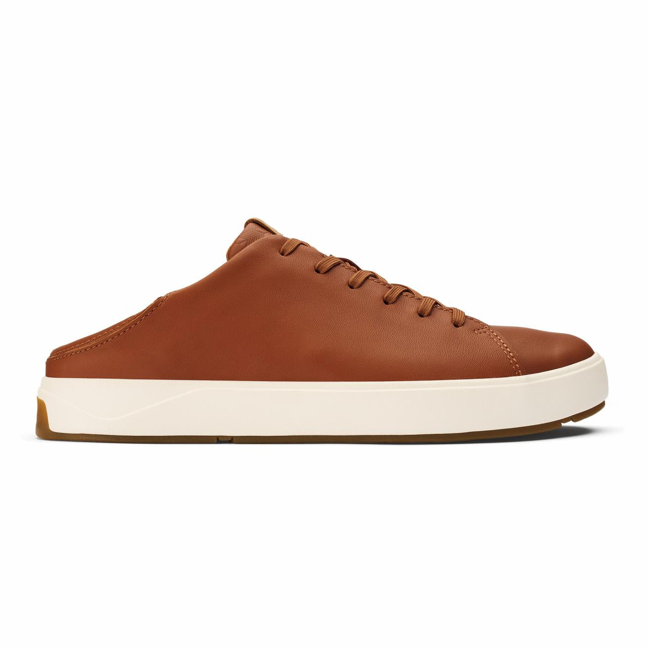 Olukai Lae‘ahi Lī ‘Ili Leather Sneakers - Kukui Brown | Men Sneakers